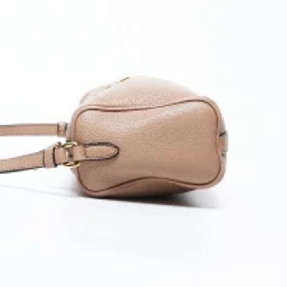 Prada Leather Pochette Vitello Shoulder Bag Beige - Picture 4 of 13